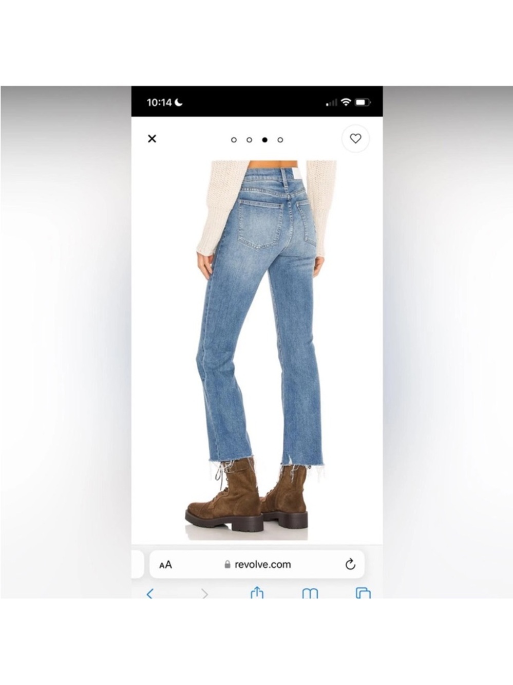 Pistola Lennon High Rise Cropped Boot Jeans in Zuma Revolve 25